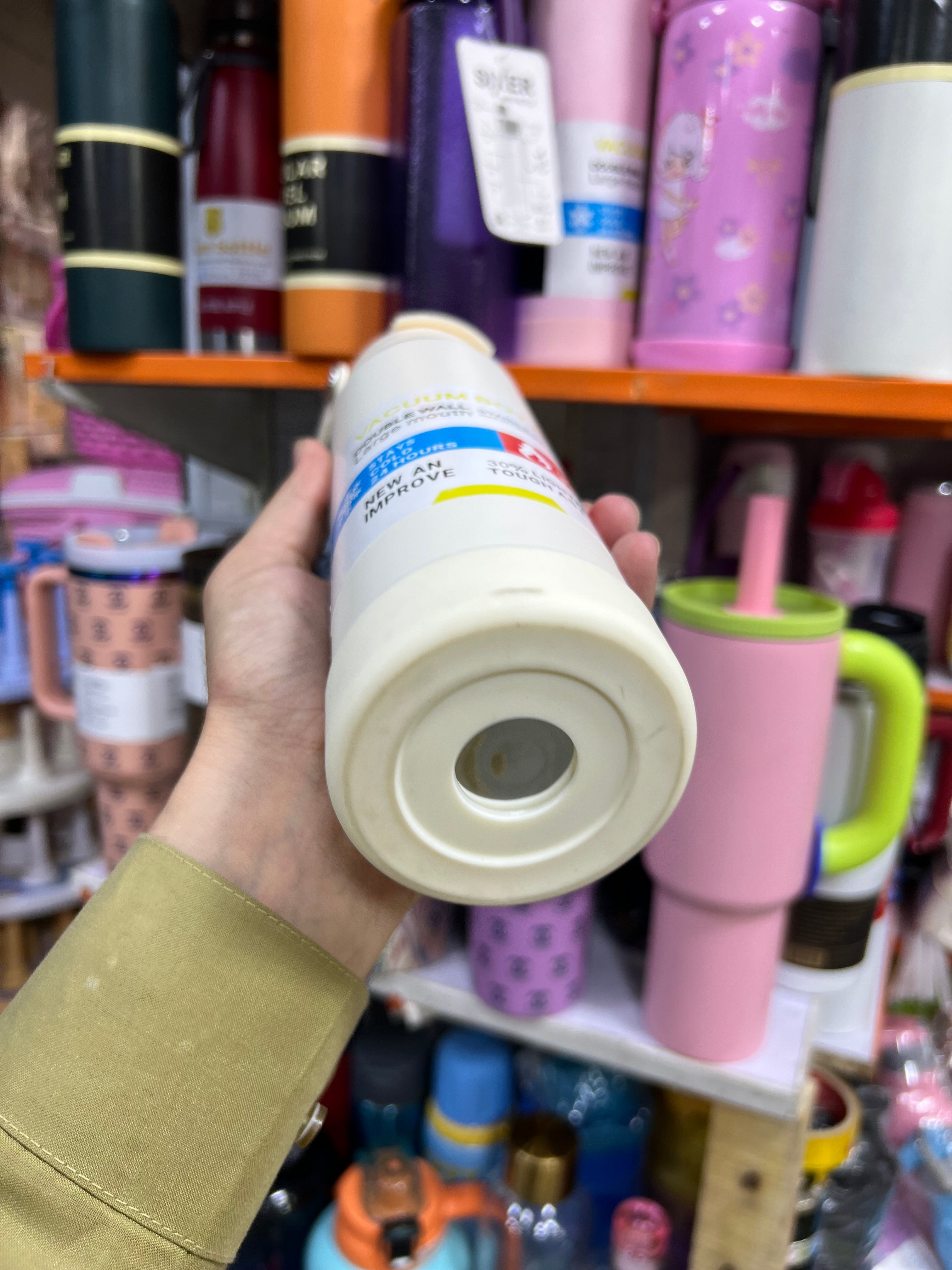 Premium Stainless Steel Vacuum Flask Tumbler Bottle