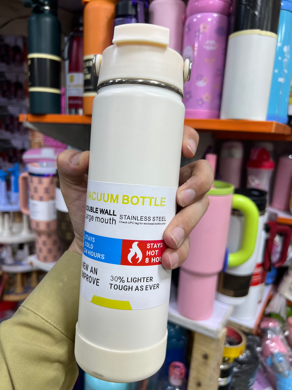 Premium Stainless Steel Vacuum Flask Tumbler Bottle