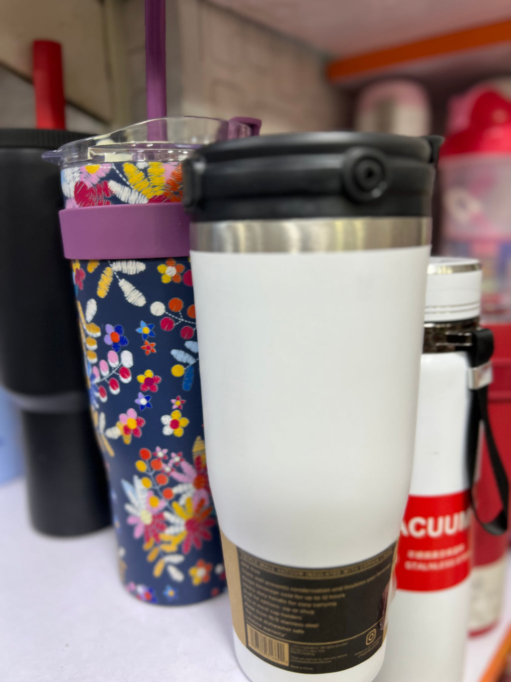 Premium Stainless Steel Vacuum Flask Tumbler Bottle