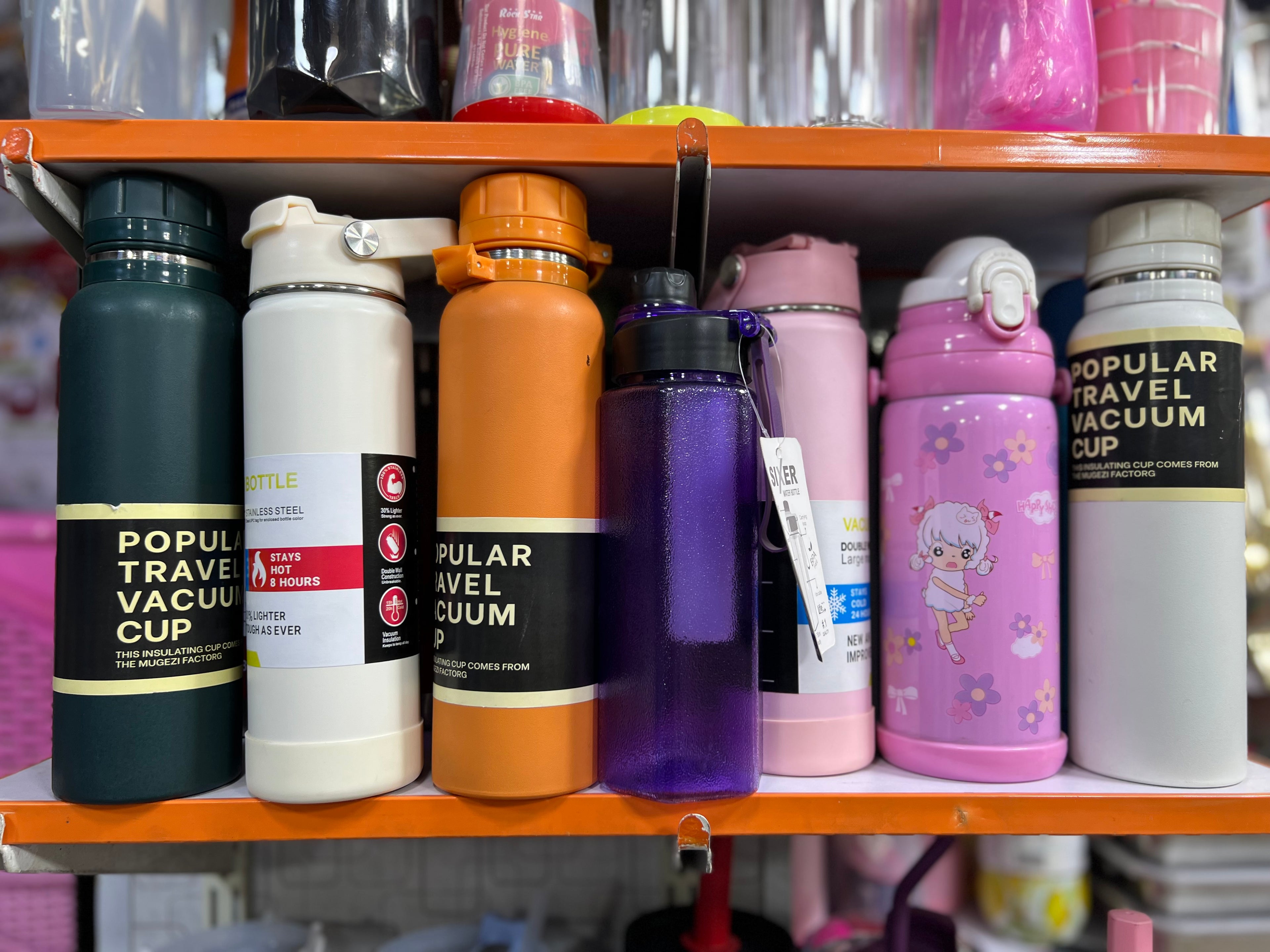 Premium Stainless Steel Vacuum Flask Tumbler Bottle