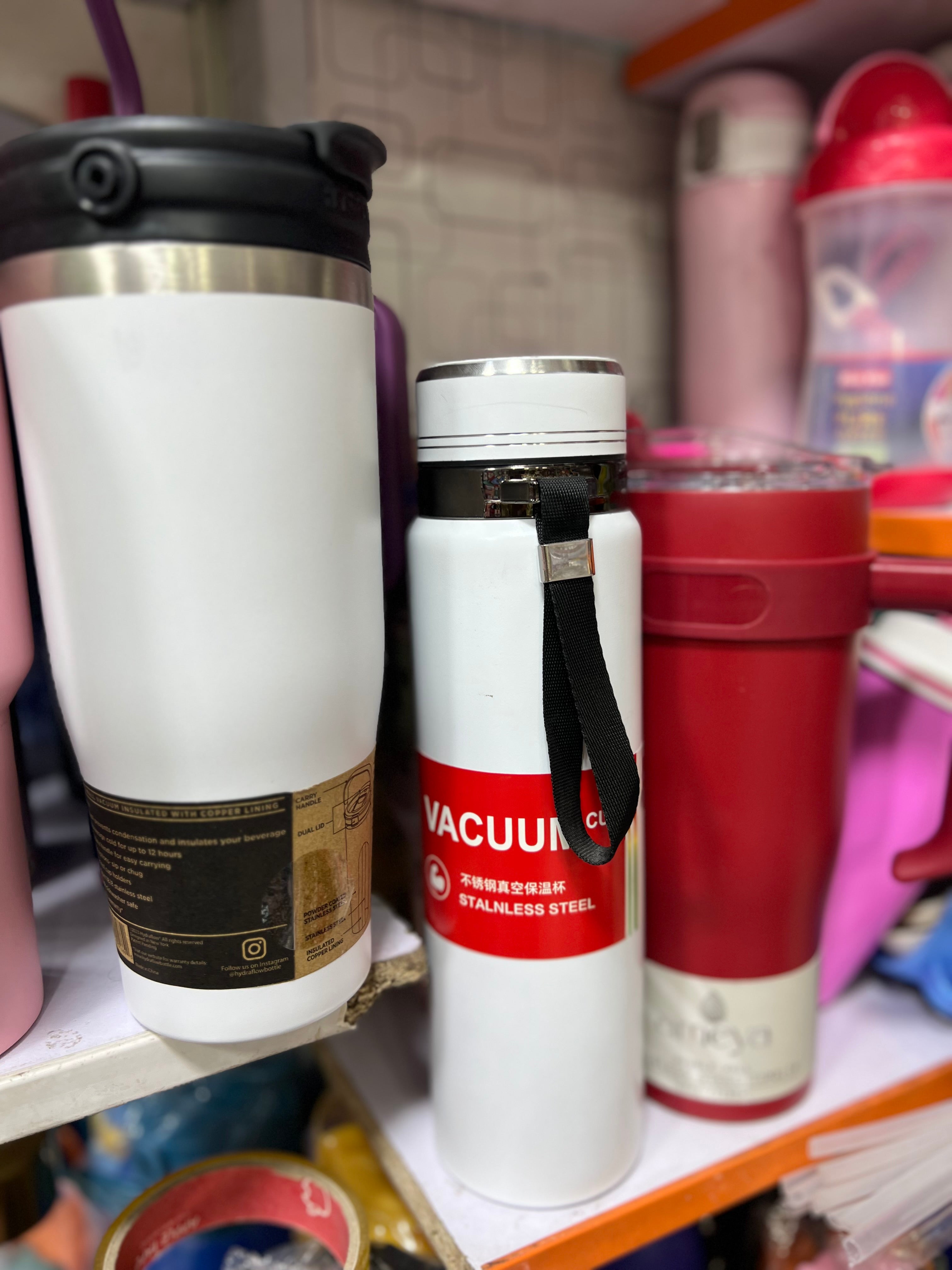 Premium Stainless Steel Vacuum Flask Tumbler Bottle
