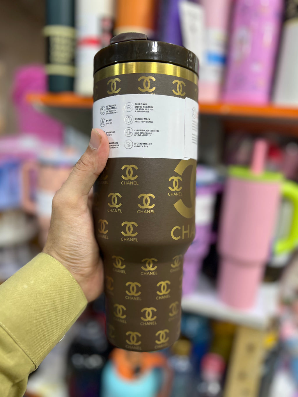 Premium Stainless Steel Vacuum Flask Tumbler Bottle
