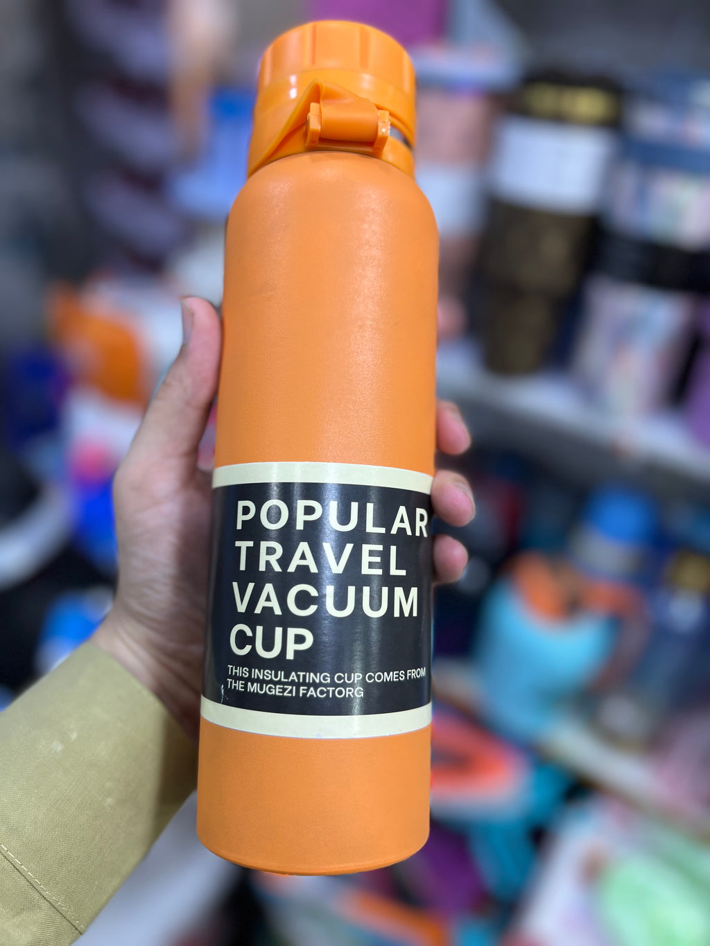 Premium Stainless Steel Vacuum Flask Tumbler Bottle