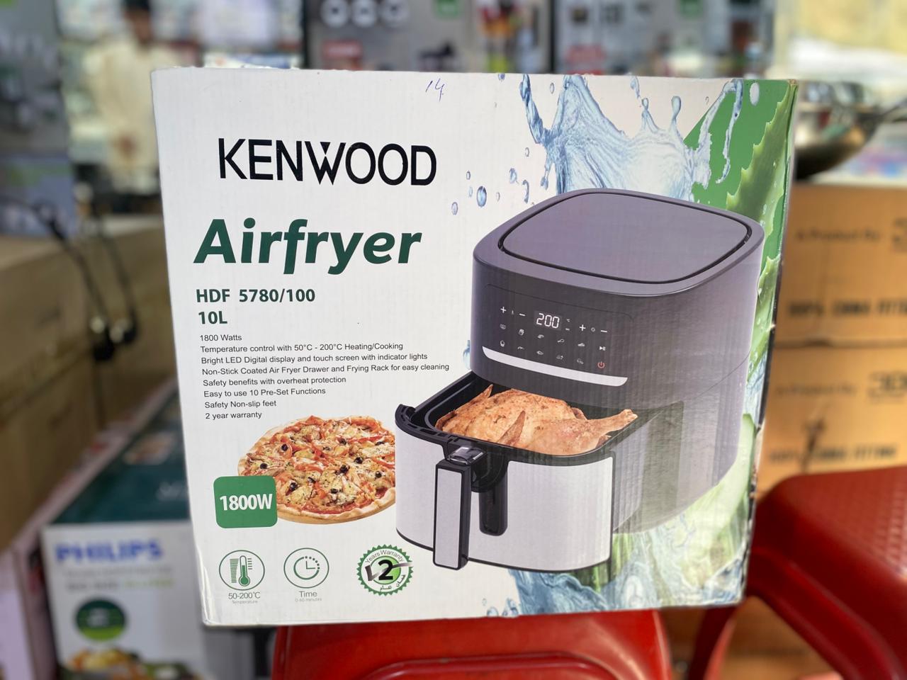 KENWOOD Digital Air Fryer – Oil-Free Healthy Cooking | Touch Screen | Large Capacity